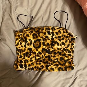 Cheetah Crop Top